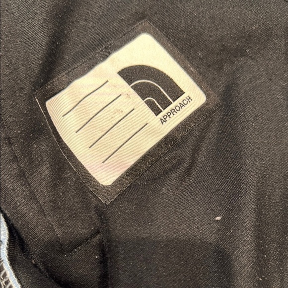 The North Face Size XL Gray and Baby Blue Teddy Bear Fleece Jacket Zip Up - Picture 13 of 14